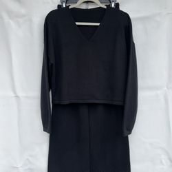Lillusory, 2 Piece Knit Pant Suit, (M) 