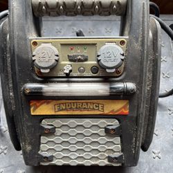 The Endurance 450 Amp Heavy Duty Jumpstart  with Rechargeable DC Power Supply