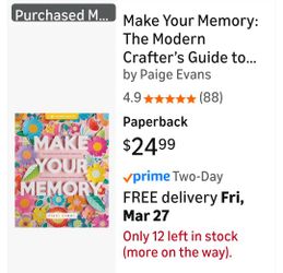 Make Memories By Paige Evans