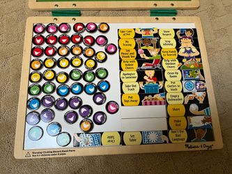 Melissa & Doug Magnetic Responsibility Chart Kids