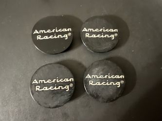 American Racing Center Cap Satin Black T056K71-S3