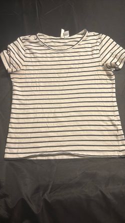 Cute Black Striped Shirt 