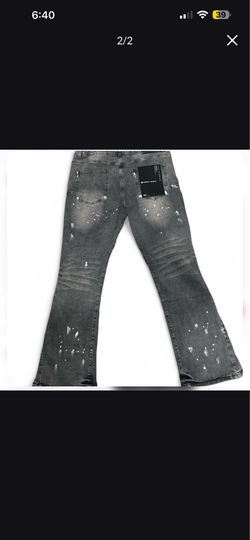 purple jeans
