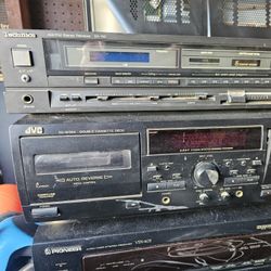 JVC Double Cassette Deck *UNTESTED*