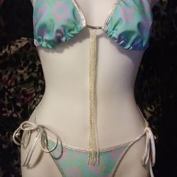 Bikini Stripper Wear, Rave Outfit ,Swimwear