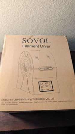 Sovol Filament Dryer, SH02 Dry Box Filament Sealed Storage Box