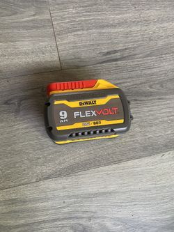 Dewalt Flexvolt 9AH Battery