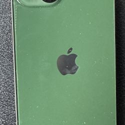Unlocked Green iPhone 13, 128 GB Capacity 