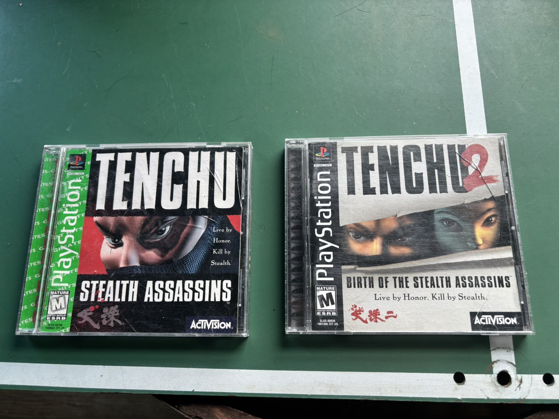 PS1 Tenchu Games - Pick Up In Fuquay - Untested