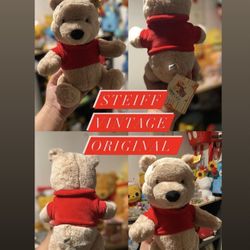 Steiff Vintage Original Tags Still On 