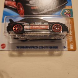 98 SUBARU IMPREZA HOTWHEELS CAR