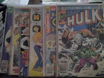 Lot (6) Bronze Age Comics (Hulk, WW,RR, etc)