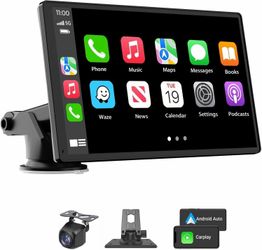 Brand new 7" inch wireless CarPlay & Android Auto touchscreen display for any car, truck, SUV, van, or RV. Never installed, only opened to check conte