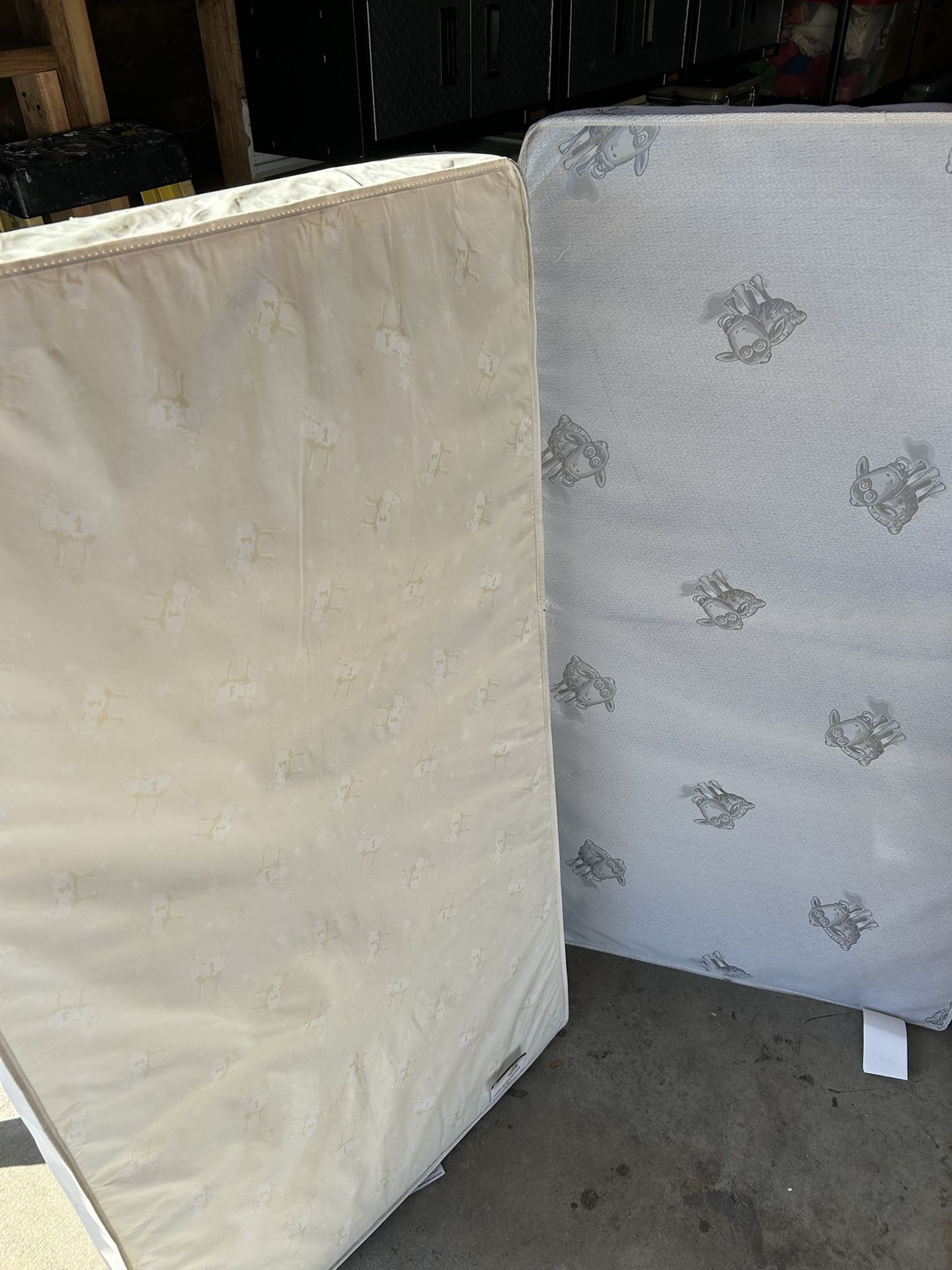 FREE - 2 Crib Mattresses (gently used)