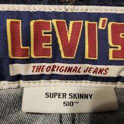 Levi's The Original Jean's 510 Super Skinny W34 X L30 Levi Strauss & Co