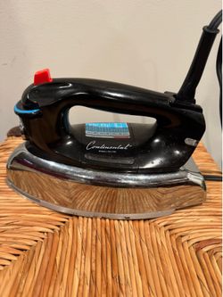 Continental Black & Silver Dry Iron