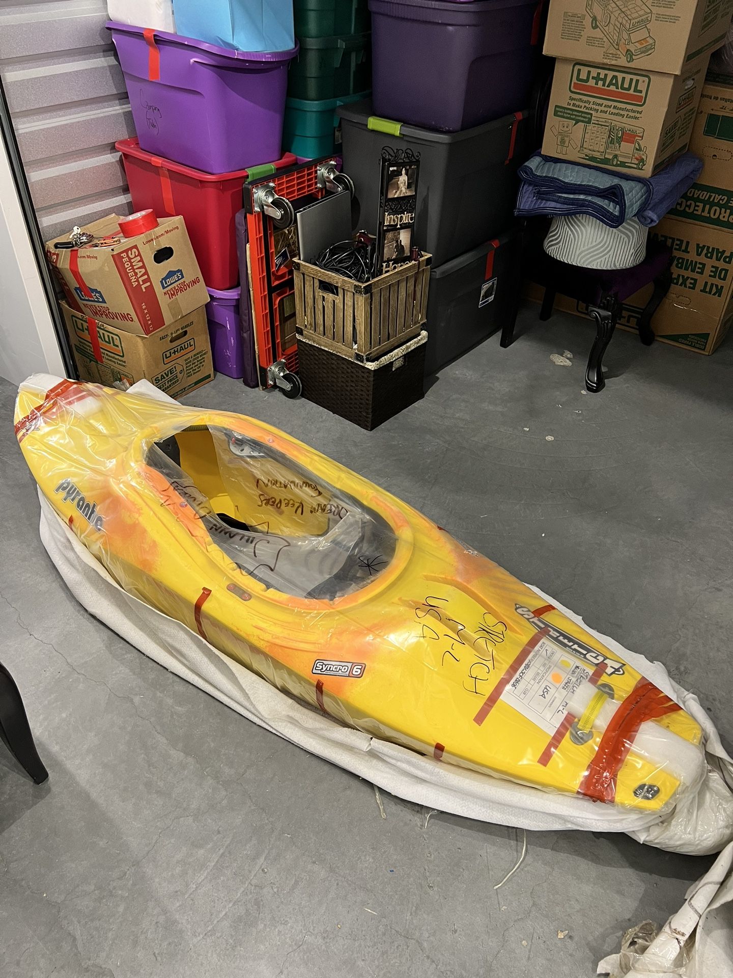 Pyranha Whitewater Single-man kayak