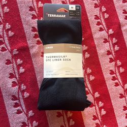 Terramar Thermasilk OTC Liner Socks