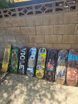 Skateboard decks
