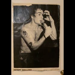 *FREE* Henry Rollins poster