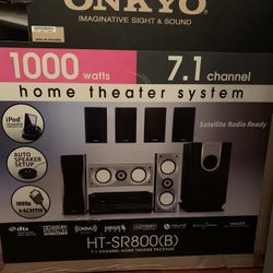 Home Theater System 7.1 Onkyo