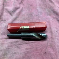 Drill Bit     One Inch.  Reduce shank to half inch.