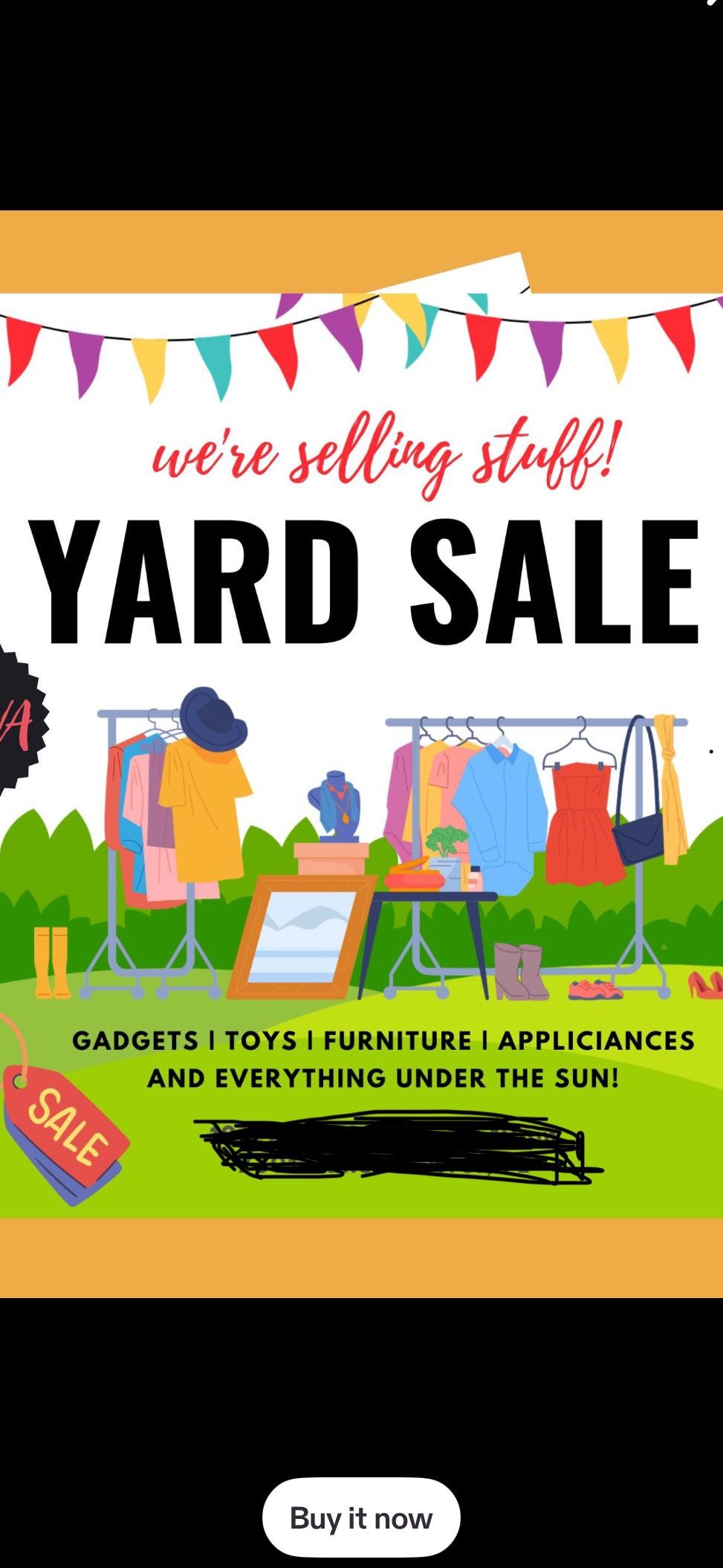 Yard Sale