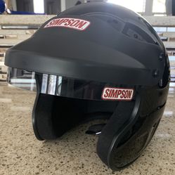 Simpson Motorcycle Helmet (size Large)
