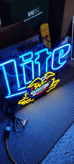 Miller lite sign