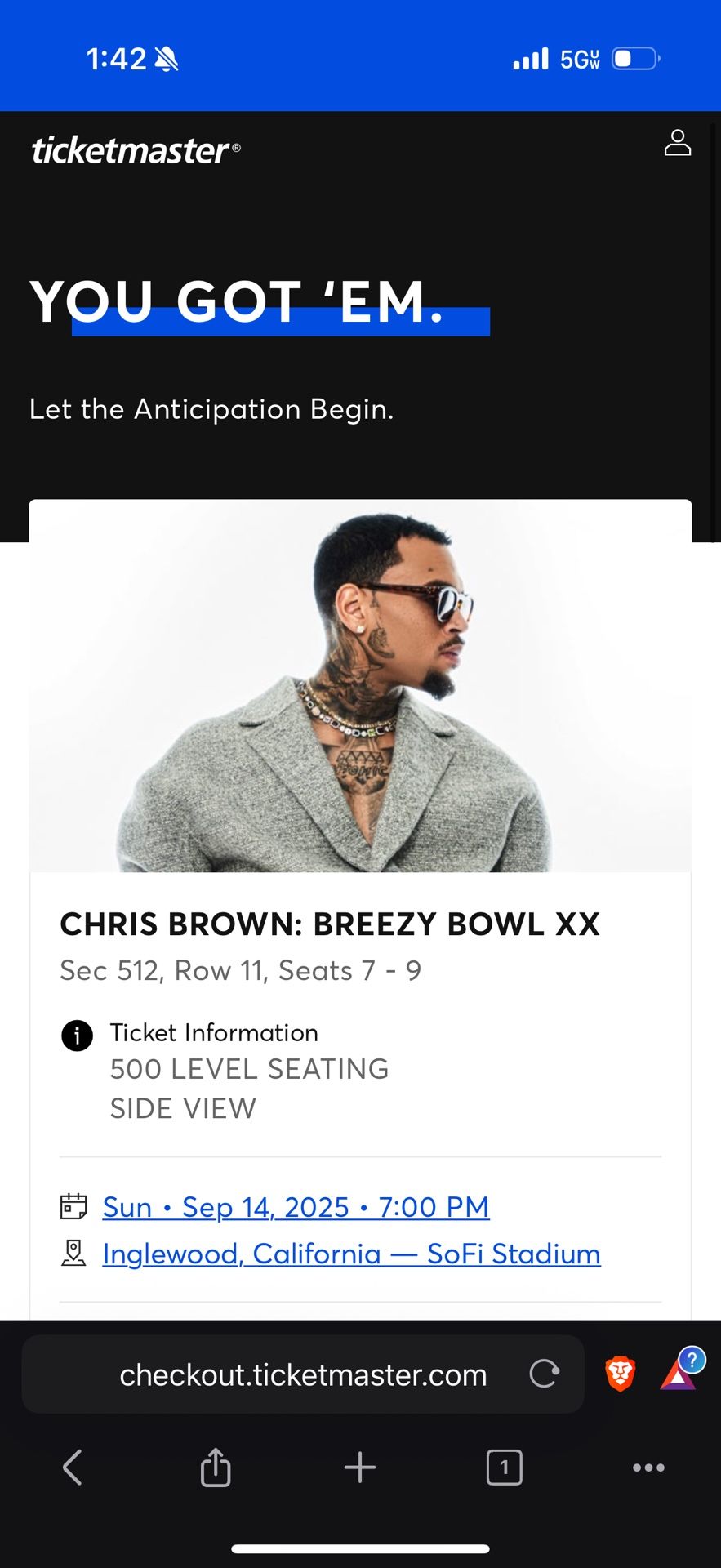 BREEZY TOUR TICKETS 9.14.25
