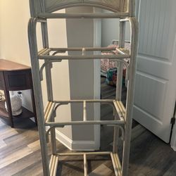 Curio Display Shelf (glass shelves)