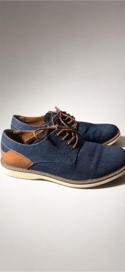 Madden Men’s Denim Oxford Dress Shoes – Size 11