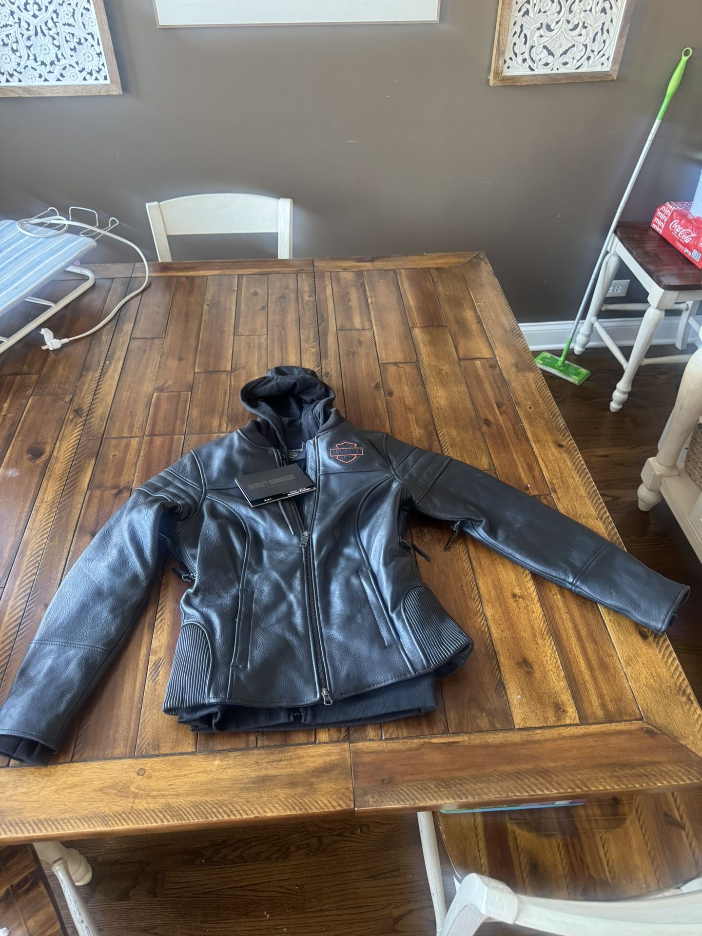 Brand New XS Harley-Davidson® Women's Miss Enthusiast 2.0 Leather 3-in-1 Jacket 98020-23VW
