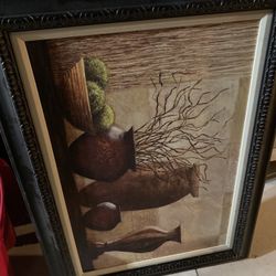 Large Framed Painting 