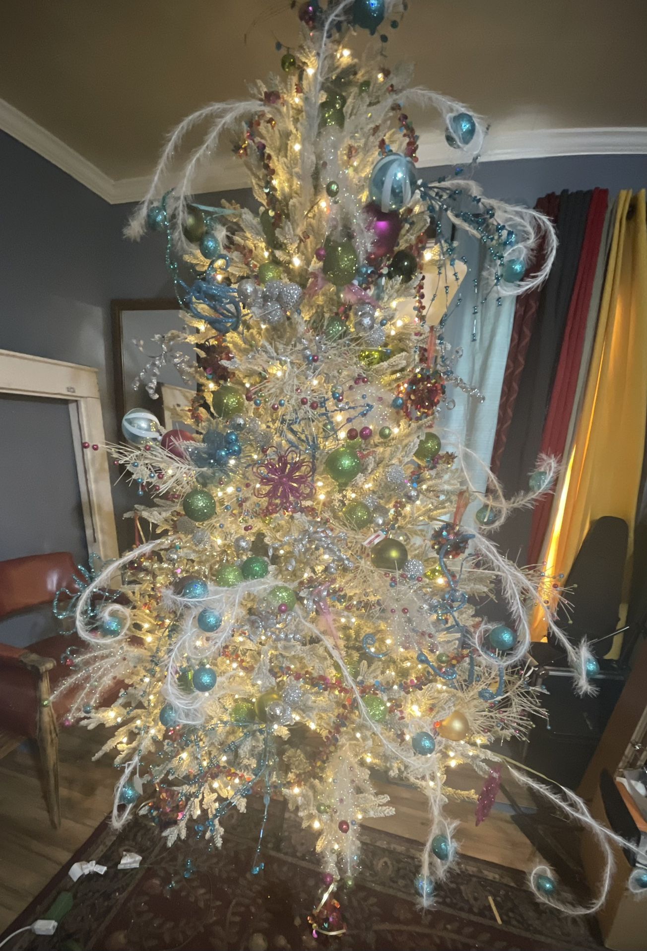 NOW $125 πππ 8ft Kenwood Pre-Lit Christmas Tree, Brand New-Never Used