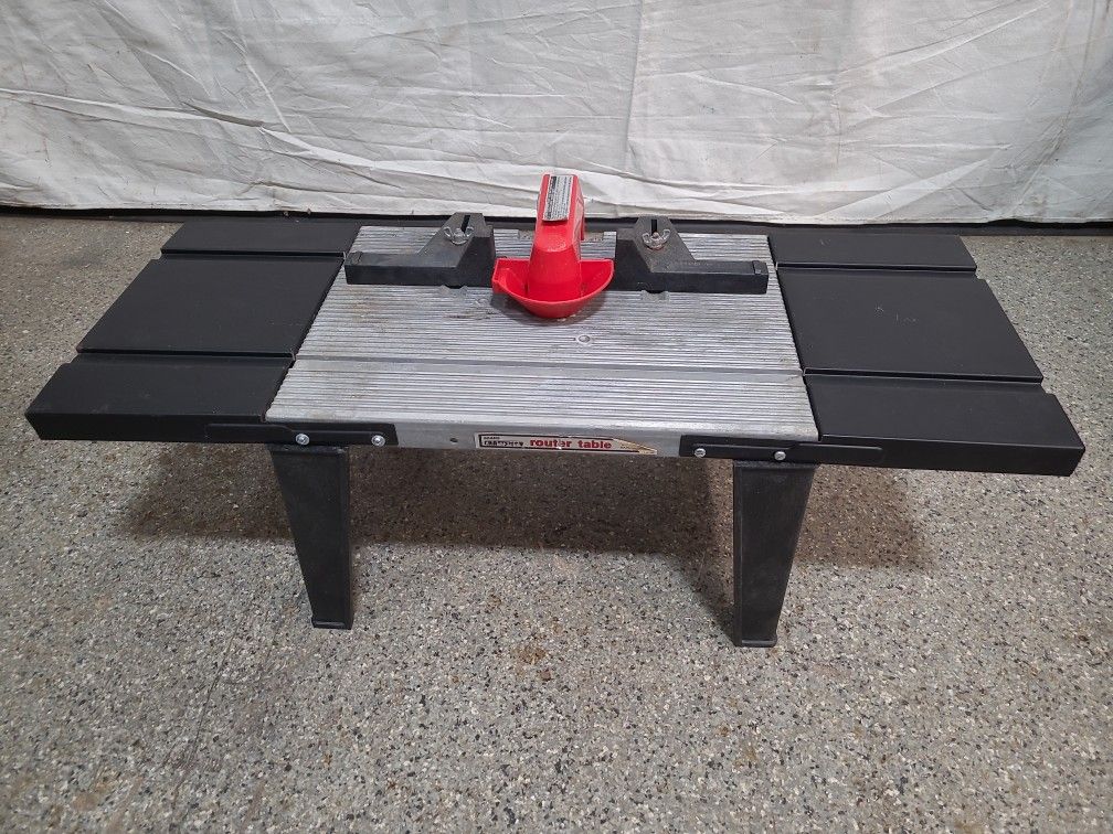 Craftsman Tabletop Router Table With Extensions