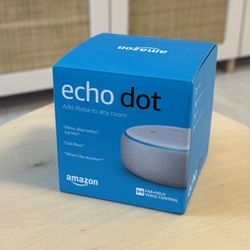 Amazon Echo Dot (3rd Generation) BRAND NEW / Never Used