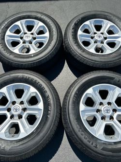 17” oem toyota 4Runner Tacoma wheels 17 inch silver rims Toyota Tacoma
