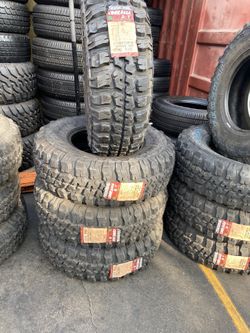 SET FOUR TIRES LT 265/75/16 MUTTERRAIN FEDERAL BRAND NEW $650 PRICE INCLUDES PROFESSIONAL INSTALLATION AND TAX