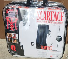 Scarface design Blankets $60 each