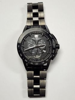 Versace Sport Tech Chronograph Men's Watch 45mm with Swiss Quartz Movement