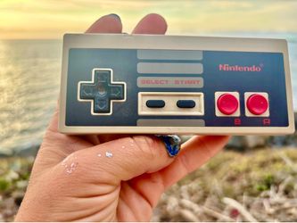 Nintendo Entertainment System and controller