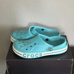 Crocs light blue Men’s 13