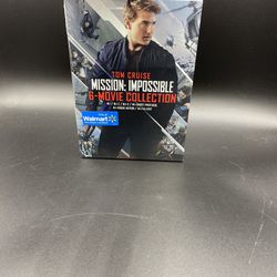 Mission Impossible 6-Movie Collection DVD Box Set Brand New Factory Sealed