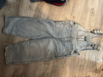 Kids Clothes. Overalls And Sweater 