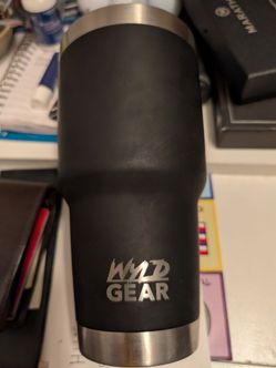 Wyld Gear 30 oz Black Tumbler