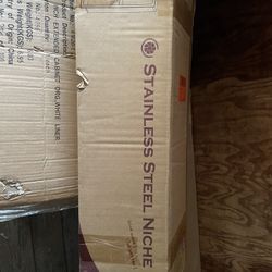 Black Stainless Steel Niche Bathroom Shelving 