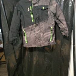 Free Country Boys Winter Jacket With Removable Hood. Size 5/6. XS.