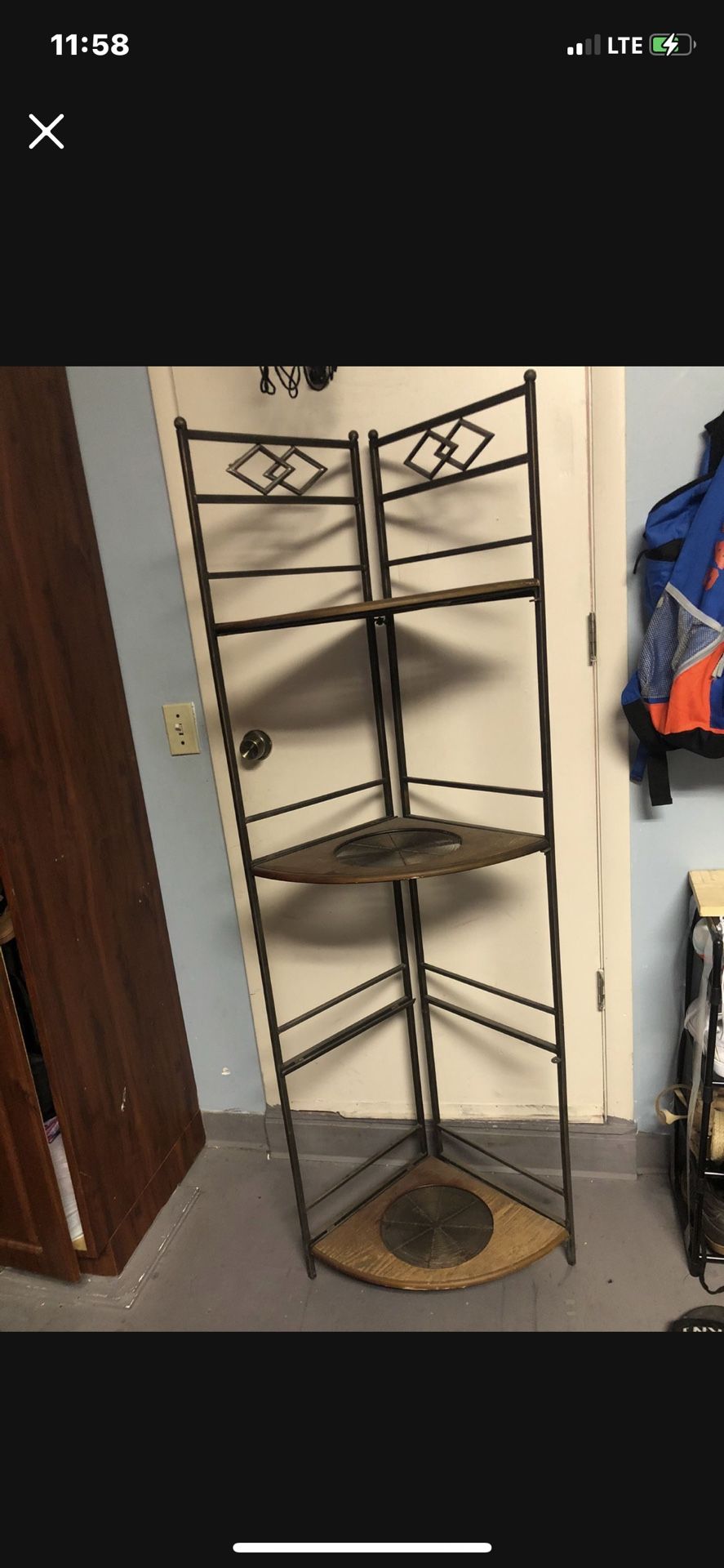 Foldable Metal Shelf