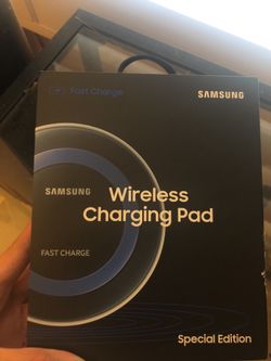 Samsung wireless charging pad - can be used with iPhone X